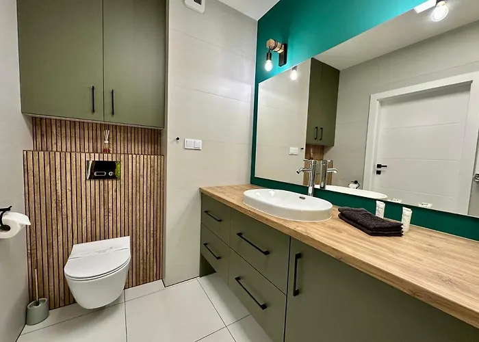 Apartmán Ukiel No9 Z Prywatnym Dostepem Do Jeziora I Silownia